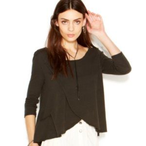 Free People Bonsai Three-Quarter Sleeve Tee Sz.XS